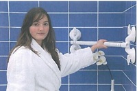 14002 44 S - QUATTROPLUS - BARRE D'APPUI MODULAIRE FIXE...