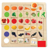 2525-LOTO COULEURS FRUITS/LEGUMES - JEU DE SOCIETE...