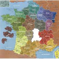 5061-PUZZLE LA CARTE DE FRANCE DES DEPARTEMENTS - JEU DE...