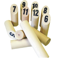 7119-QUILLES FINLANDAISES BOIS - JEU DE QUILLES...