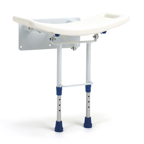 Grace - Siège de douche mural à pieds...