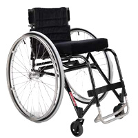 S2 SHORT - FAUTEUIL ROULANT MANUEL LEGER A CHASSIS FIXE...