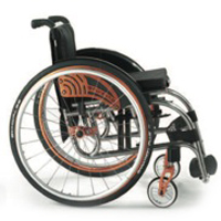 ALHENA - FAUTEUIL ROULANT MANUEL LEGER A CHASSIS PLIANT...