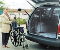CAROLIFT 90 - COFFRE DE TOIT DE FAUTEUIL ROULANT POUR VE...