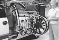 CAROLIFT VSL 900 - COFFRE DE TOIT DE FAUTEUIL ROULANT PO...