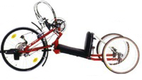 HANDBIKE SPEEDBIKE JUNIOR - TRICYCLE A DEUX ROUES ARRIER...