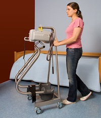 Chariot de transport - Lève-personne fixe au plafond sur...