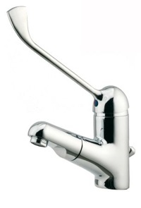 AVEC LEVIER DEMULTIPLIE ET DOUCHETTE - ROBINET THERMOSTA...
