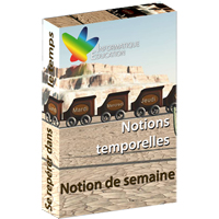 Notions temporelles - modules semaine - Logiciel d'appre...