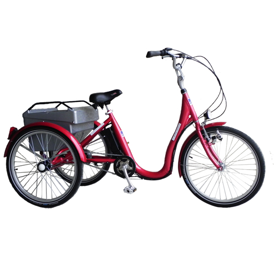 Aneto - Tricycle à deux roues arrière propulse par les p...