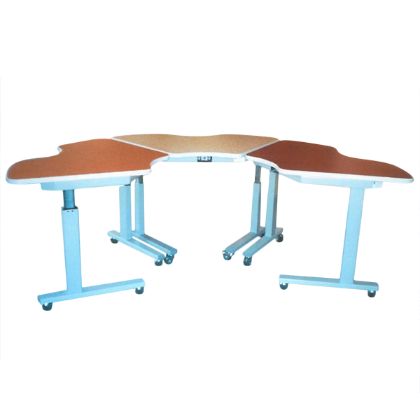 Gillian - Table de travail à hauteur réglable...