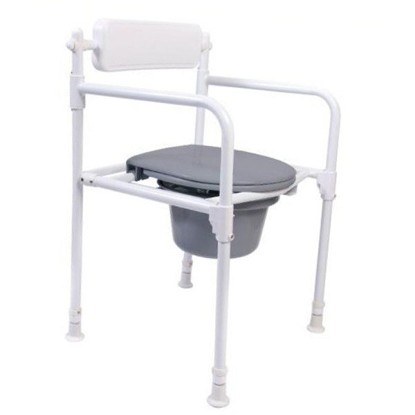 Chaise garde-robe pliante - Chaise percée...