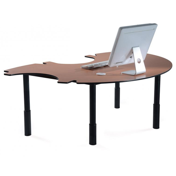 Station d'accueil - Table de travail à hauteur réglable...