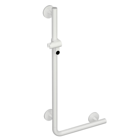 Barre de maintien coudée avec support de douche 950 33 2...