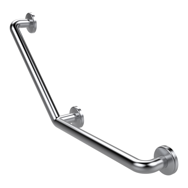 Barre coudée à 135° 60324 - Barre d'appui coudée fixe...