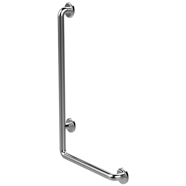 Barre coudée à 90° 60329 - Barre d'appui coudée fixe...