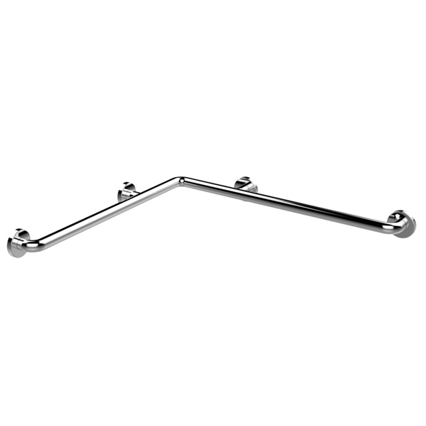 Barre d'angle pour siège de douche 60328 - Barre d'appui...