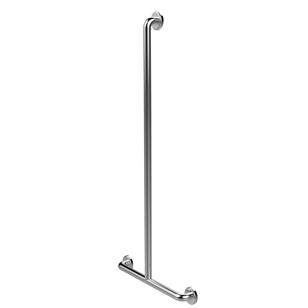 Barre de douche en T 60333 - Barre d'appui droite fixe...