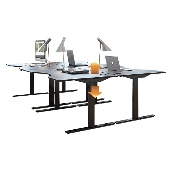 Ergoclic - Table de travail à hauteur réglable...