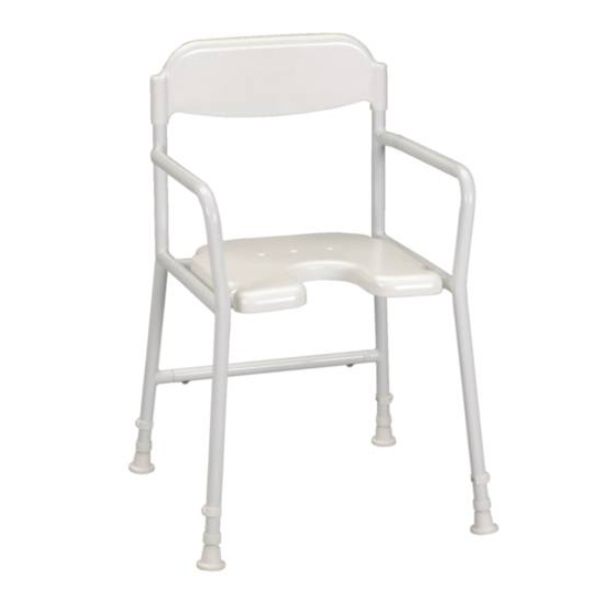 Chaise de douche avec découpe Days - Chaise de douche...