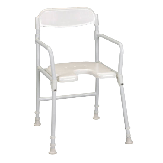 Chaise de douche avec découpe Days - Chaise de douche...