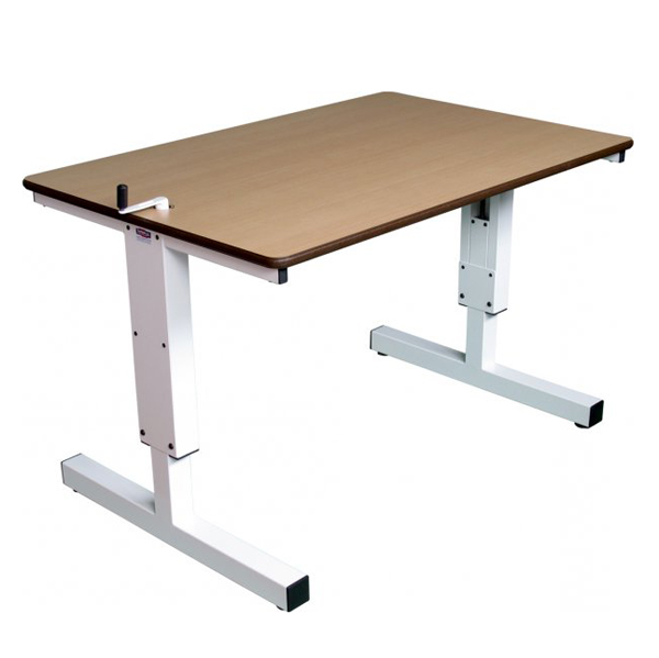 Grand bureau spécial HV - Table de travail à hauteur rég...