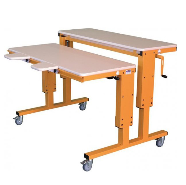 Grand bureau spécial 2 plans HV - Table de travail à hau...