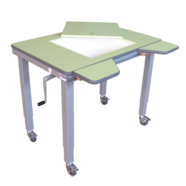 Table 4 pieds spécial HV - Table de travail à hauteur ré...