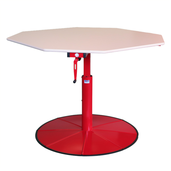 Table 1 pied spécial HV O - Table de travail à hauteur r...