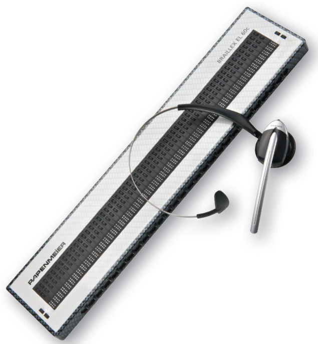 BRAILLEX EL 60C - Plage braille...