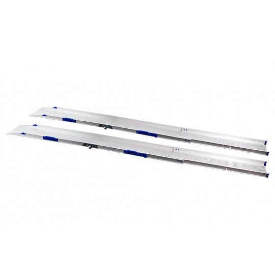 Paire de rampes d'accès télescopiques et pliables FEAL -...