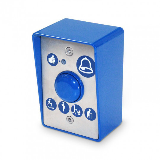 Borne multisensorielle d'appel PMR - Sonnette avec signa...