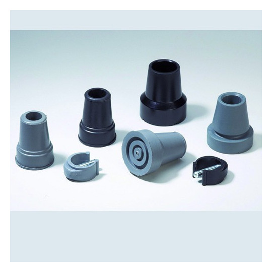 Embout de canne noir Base 40 diamètre 19 - Accessoire po...