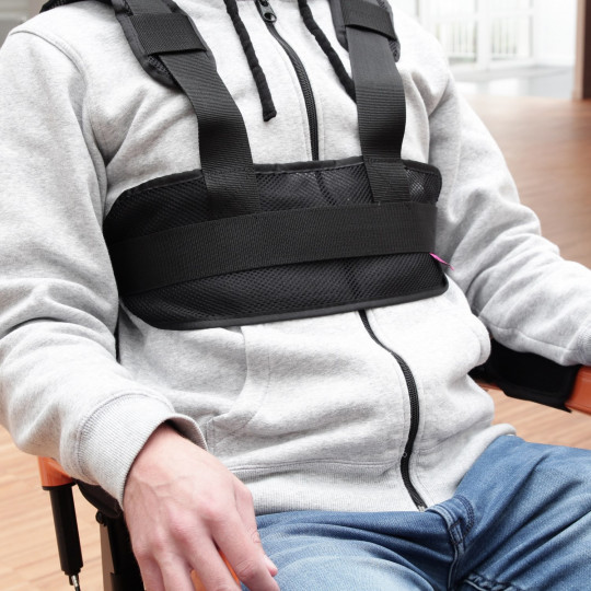 Gilet de maintien respirant - Ceinture de fauteuil...