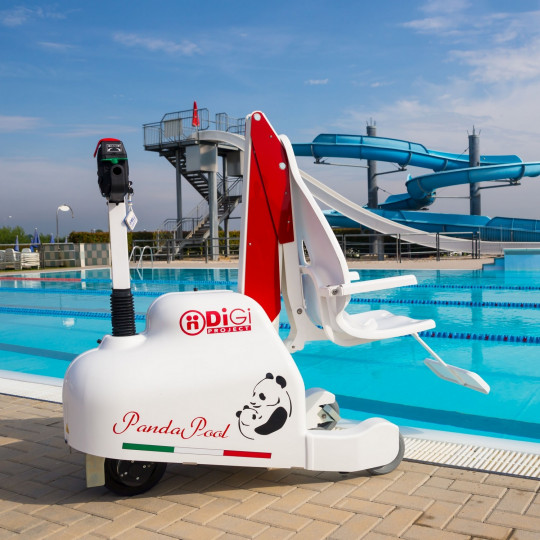Elévateur mobile pour piscine Panda Pool - Élévateur pou...