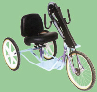 MANUCROSS GRANDE TAILLE - TRICYCLE A DEUX ROUES ARRIERE ...