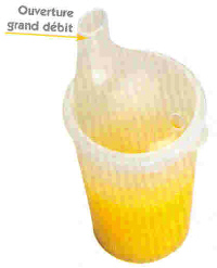 VERRE GRAND DEBIT 8 ML 5682 - GOBELET A PIPETTE...