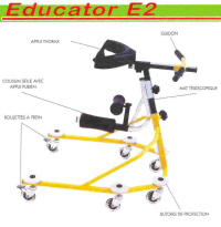 EDUCATOR E2 GRANDE TAILLE - DEAMBULATEUR AVEC ASSISE...