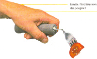 FOURCHETTE COURB�E EN MOUSSE 5635 - JEU DE COUVERTS...