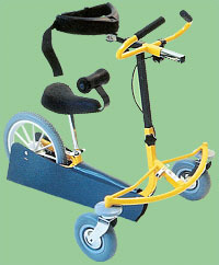 EDUCATOR E3 GRANDE TAILLE - DEAMBULATEUR AVEC ASSISE...