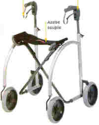 DEAMBULATEUR TANGO 5988 - DEAMBULATEUR A 4 ROUES...