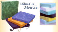 03/272 - COUSSIN EN MOUSSE...