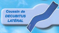 COUSSIN DE D�CUBITUS LAT�RAL - CALE DE POSITIONNEMENT...