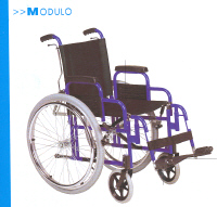 MODULO HEMI A DOSSIER FIXE - FAUTEUIL ROULANT MANUEL POU...