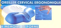 OREILLER CERVICAL - OREILLER ERGONOMIQUE...
