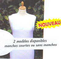 BRODERIE SANS MANCHE - CHEMISE...