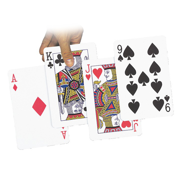 Jeu de 54 cartes géantes - Jeu de société...