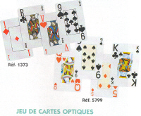 JEU DE CARTES OPTIQUES 1373 - JEU DE SOCIETE...