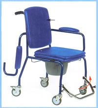 FLEXILIS E - CHAISE PERCEE A ROULETTES...