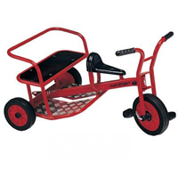 16305 - TRICYCLE A DEUX ROUES ARRIERE PROPULSE PAR LES M...